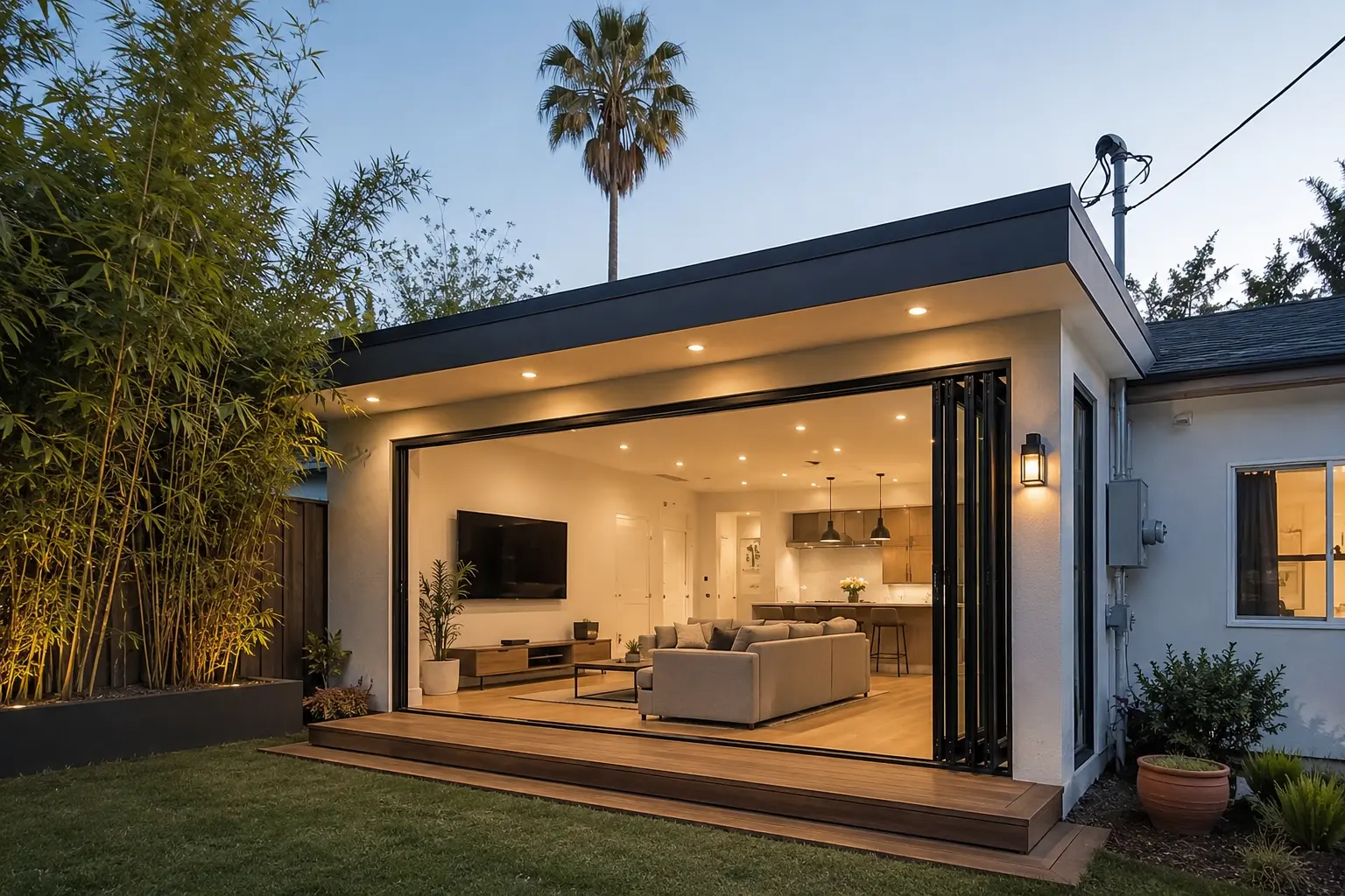Modern room addition