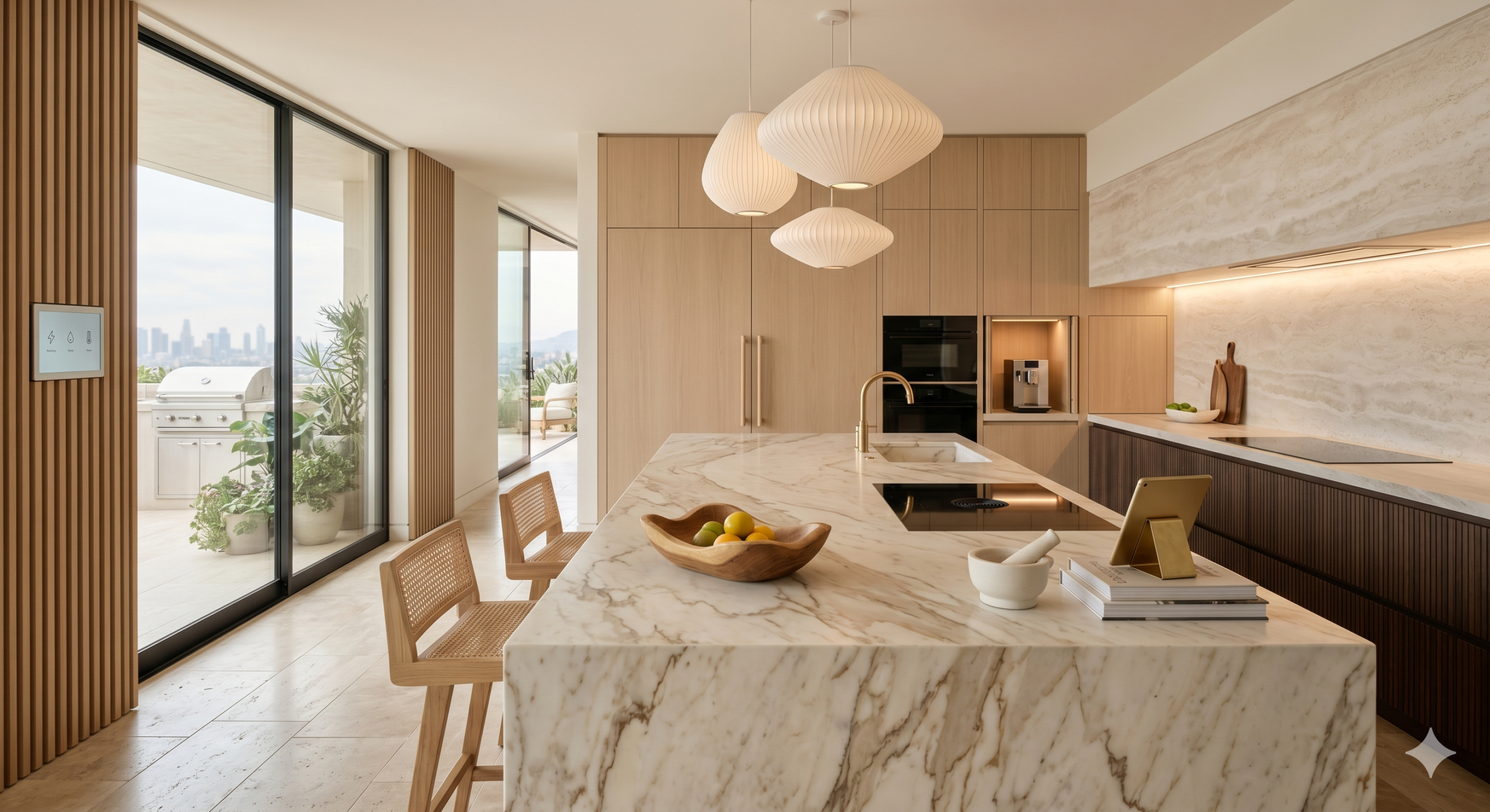Luxury kitchen remodel in Los Angeles by BELA Development